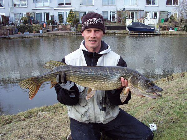Snoek van 13 pond & 96 cm