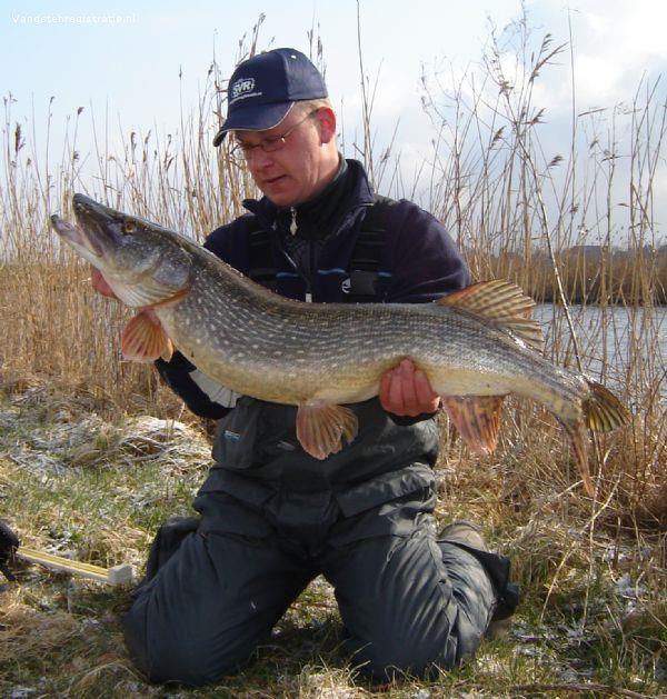 Snoek van 11500 gram & 104 cm