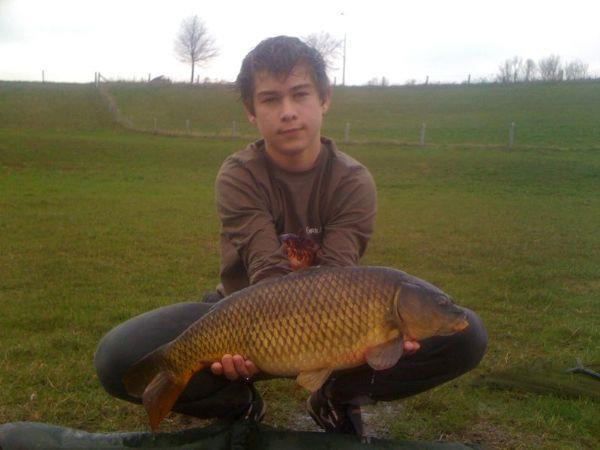 Schubkarper van 15 pond