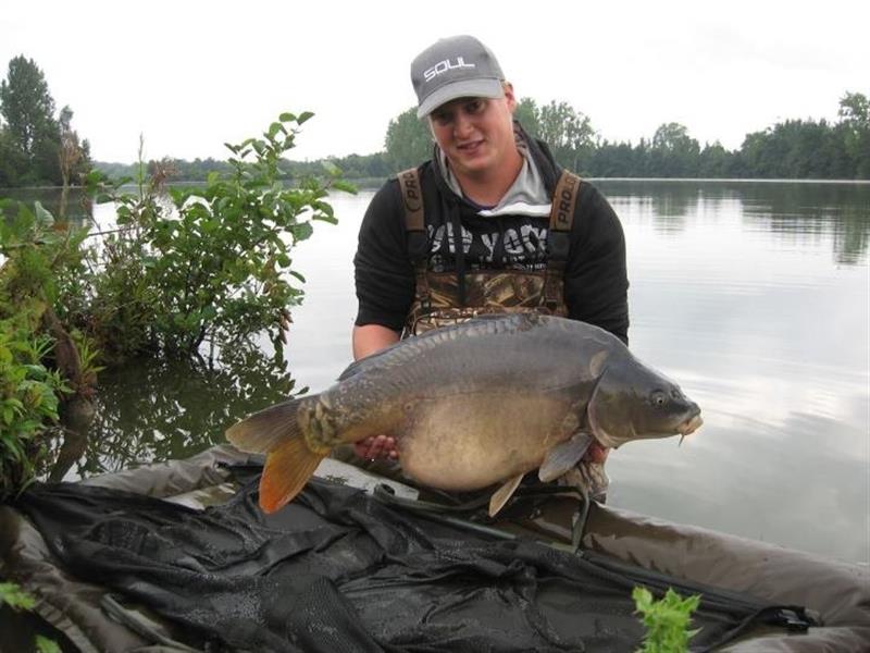 Spiegelkarper van 33 pond