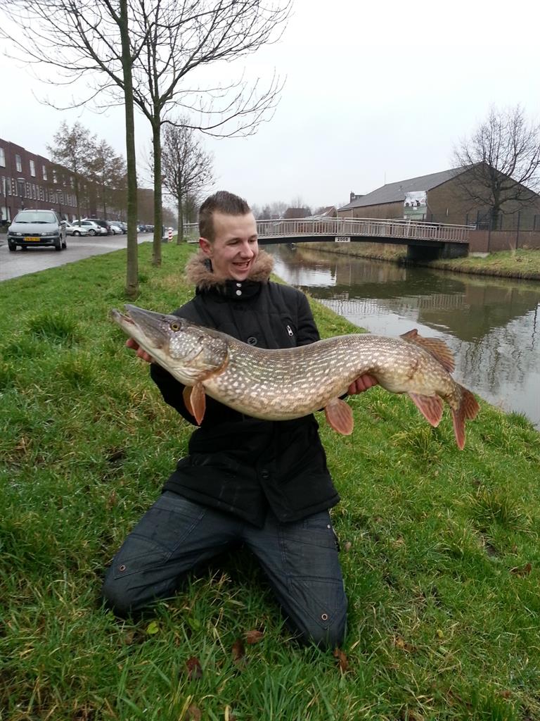 Snoek van 25 pond & 113 cm