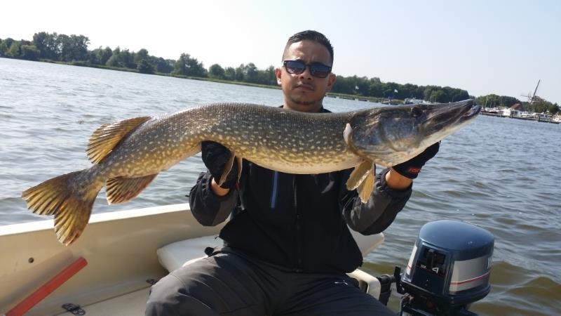 Snoek van 12 kilo & 110 cm