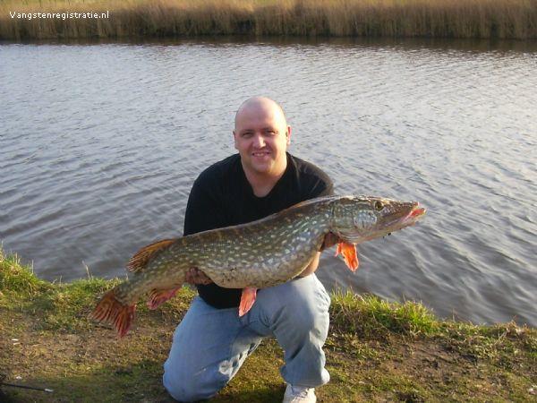 Snoek van 11500 gram & 105 cm
