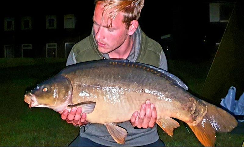 Spiegelkarper van 12 kilo