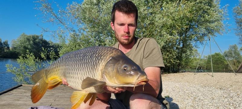 Schubkarper van 9 kilo