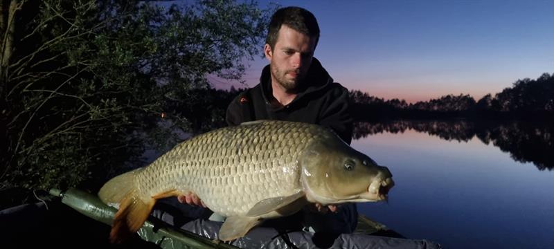 Schubkarper van 14 kilo
