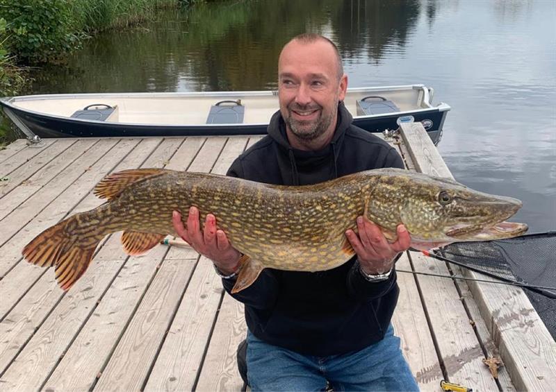 Snoek van 13 kilo & 108 cm