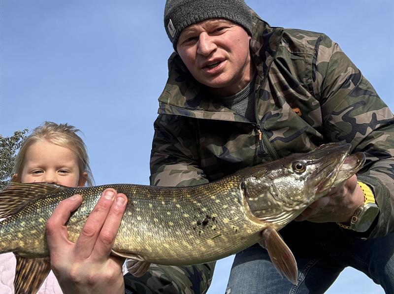 Snoek van 70 cm