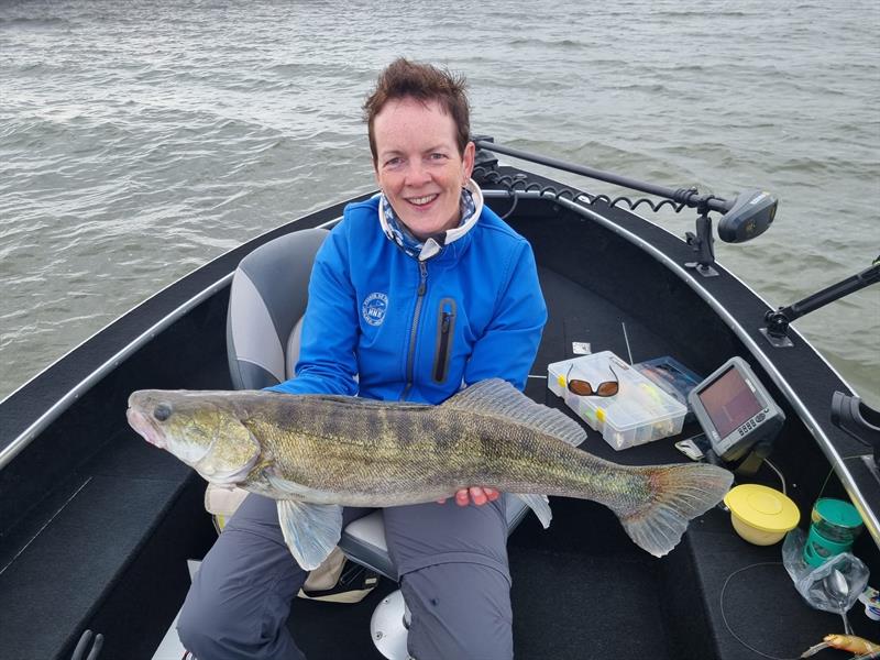 Snoekbaars van 77 cm