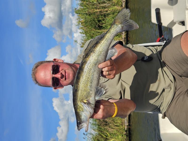 Snoekbaars van 63 cm